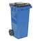 Vestil 32 Gal Poly Trash Can, Blue TH-32-BLU - alternate 1